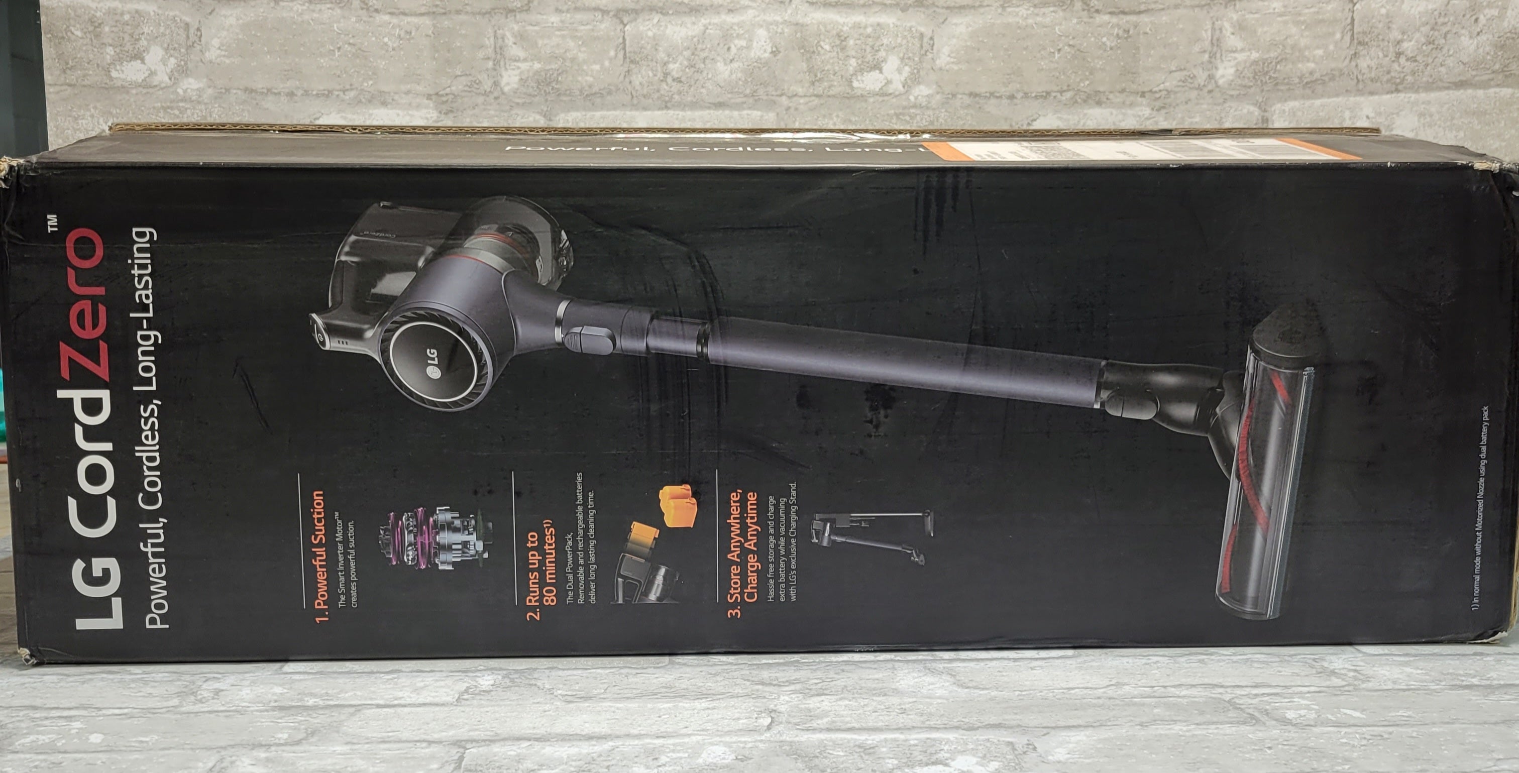 LG CordZero Cordless Stick Vacuum Cleaner A907GMS, Gray (7922836013294)